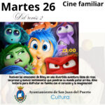 41 Semana Cultural | Cine Familiar - Del Revés 2