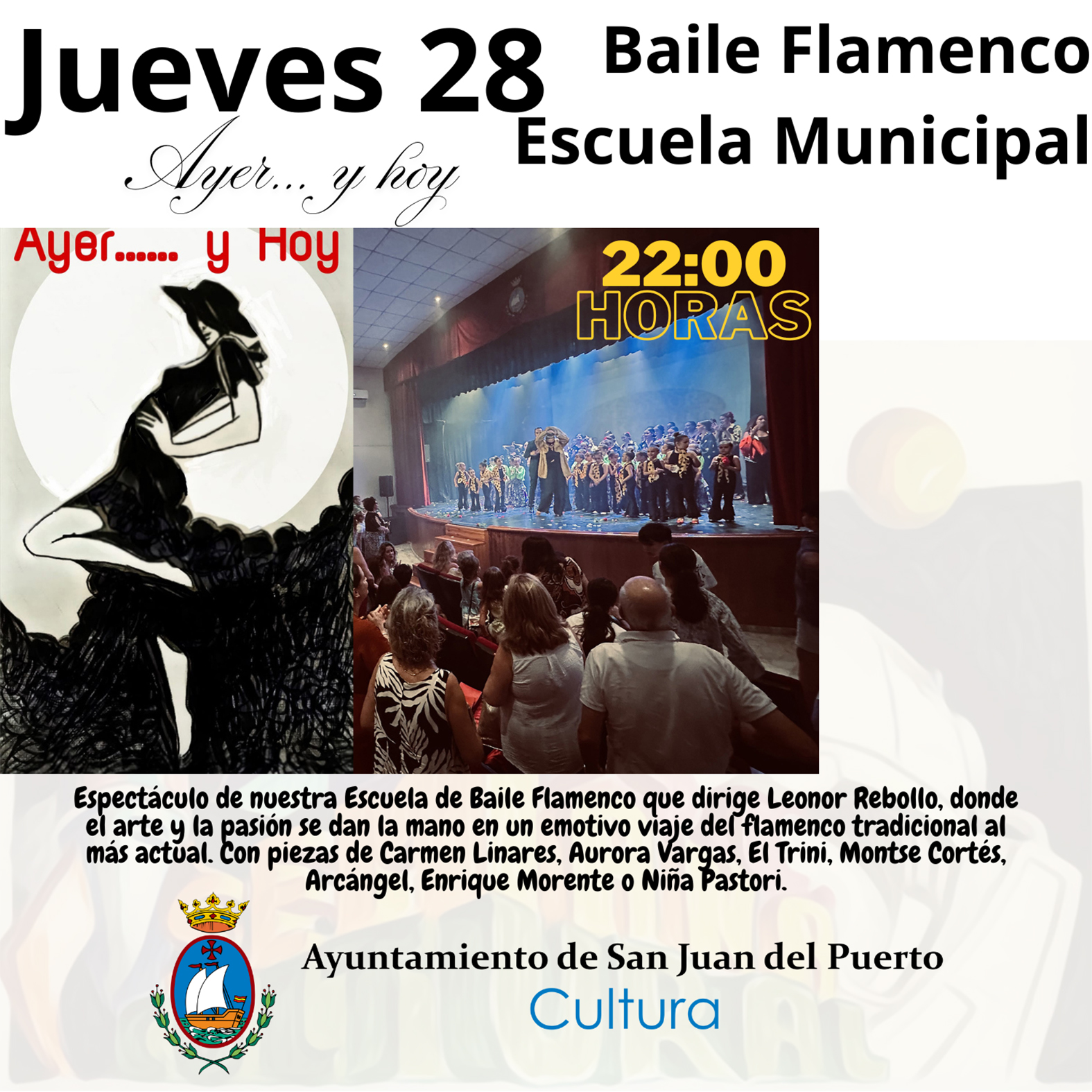 41 Semana Cultural | Baile Flamenco Escuela Municipal - Ayer y hoy