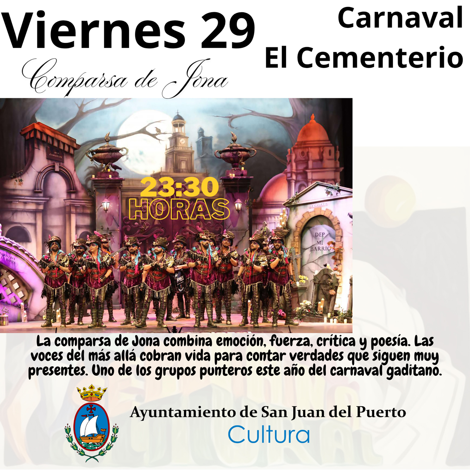 41 Semana Cultural - Carnaval - El Cementerio